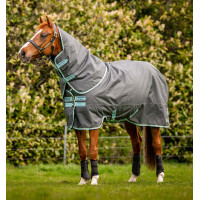 Horseware Amigo Hero Ripstop Plus deken met halsstuk 200g Vijg / zilver Bordeaux Horseware Amigo Hero Ripstop Plus deken met halsstuk 200g Vijg / zilver Bordeaux