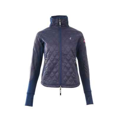 Veste matelassée légère Horze Zoe femme Bleu foncé
