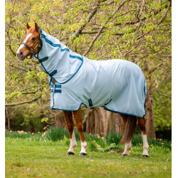 Vliegendeken Horseware Amigo Bug Rug 0g Bleu azure / marine / bleu électrique