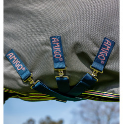 Horseware Amigo 1200D Plus Turnout Bundle 50g 100g en 200g Donkergrijs / marineblauw / roze Horseware Amigo 1200D Plus Turnout Bundle 50g 100g en 200g Donkergrijs / marineblauw / roze