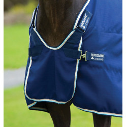 Horseware Rambo Optimo Stable Plus 400g deken Marine / beige / blauw / marine Marineblauw Horseware Rambo Optimo Stable Plus 400g deken Marine / beige / blauw / marine Marineblauw