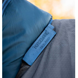 Horseware Rhino Hexstop Plus Turnout 100g deken Grijs / indigo / marineblauw