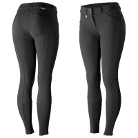 Culotte Horze Grand Prix basanes silicone femme Noir
