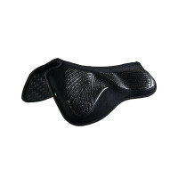 MF DS SW-3DS schokdemper in daim met dubbelzijdige platte grip Acavallo Zwart