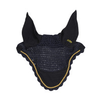 Paardendeken Derby van katoen Marine / goud / marine Marineblauw