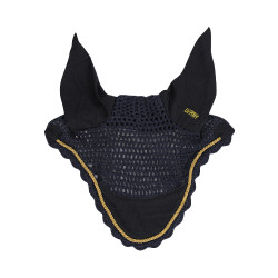 Paardendeken Derby van katoen Marine / goud / marine Marineblauw