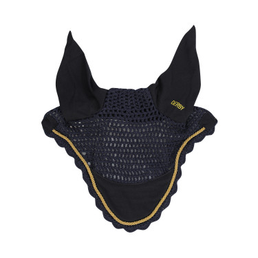 Paardendeken Derby van katoen Marine / goud / marine Marineblauw