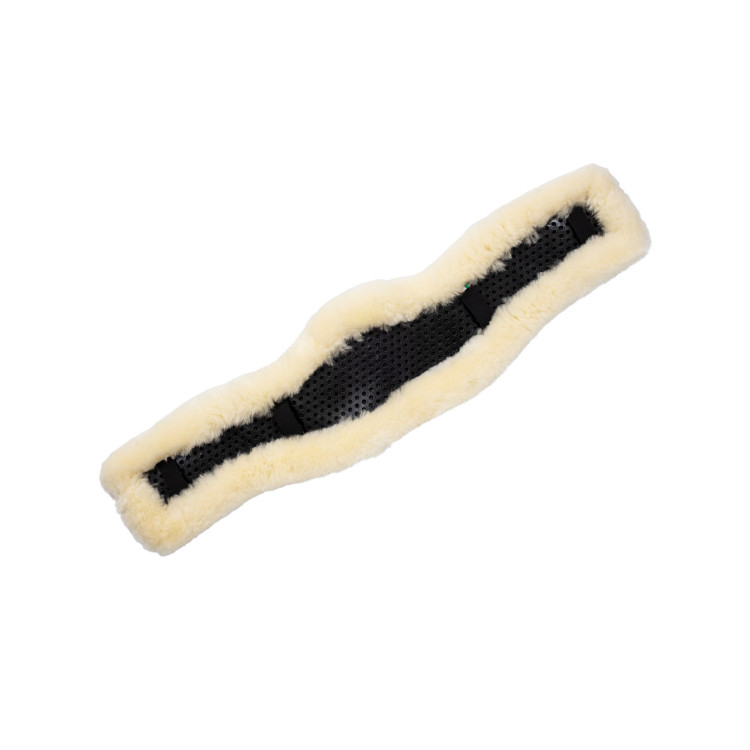 Korte singelhoes gel klassiek met schapenvacht Acavallo