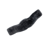 Korte singelhoes gel klassiek met schapenvacht Acavallo Wit