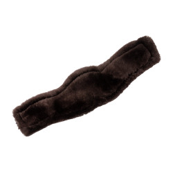 Korte singelhoes gel klassiek met schapenvacht Acavallo Bruin