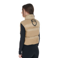 Kort damesvest met ritssluiting Equestro Sodalietblauw Kort damesvest met ritssluiting Equestro Sodalietblauw