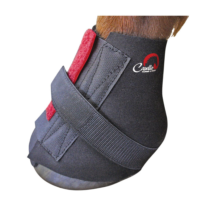 Neopreen hoefschoen met klittenbandsluitingen Cavallo Horse & Rider Neopreen hoefschoen met klittenbandsluitingen Cavallo Horse & Rider