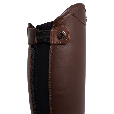 Mini-chaps in glad leer Masaccio Franceschini Donkerbruin