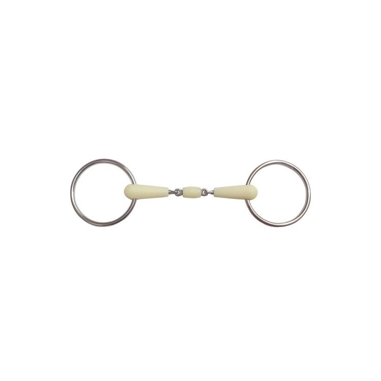 Dubbelgebroken bit met Happy Mouth-afwerking