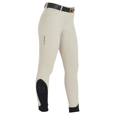 Damesrijbroek Aria full grip defect Equestro Zanddollar Beige