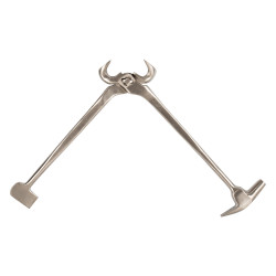 Pincettes de voyage en acier multi-usages Forget