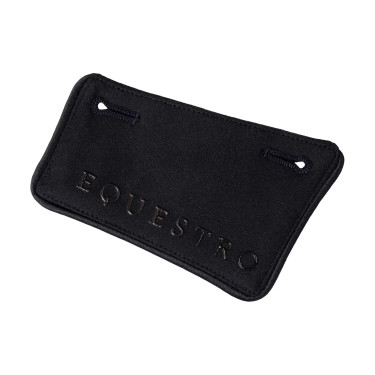 Afneembare panden voor damesrok met silicone belettering Equestro Marine Marineblauw