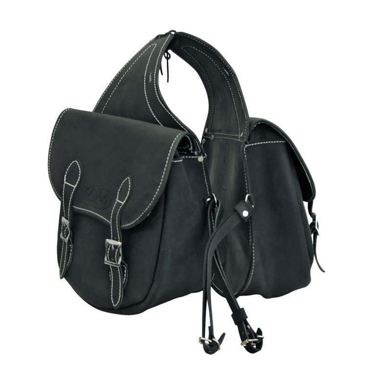 Leren zadeltas voor Lakota klassieke model