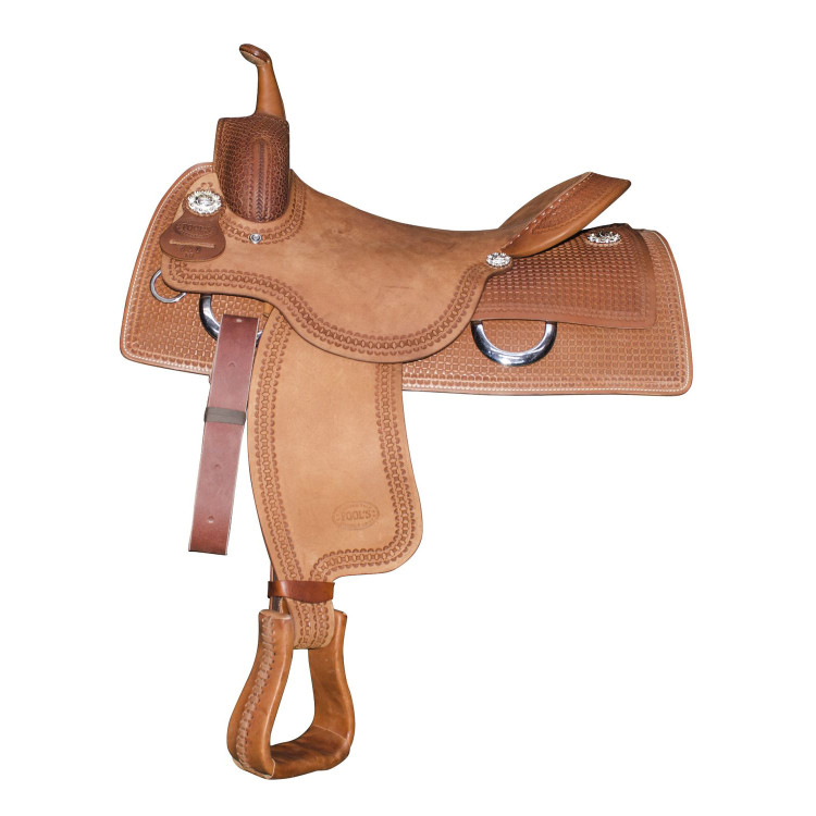 Klassiek zadel Pool's Genuine Team Penning 444