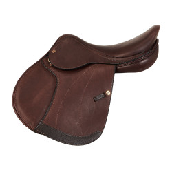 Springzadel Firenze houten boom dubbel leer Acavallo Donkerbruin Springzadel Firenze houten boom dubbel leer Acavallo Donkerbruin