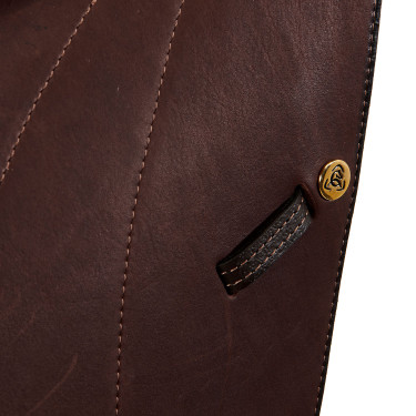 Springzadel Firenze houten boom dubbel leer Acavallo Donkerbruin Springzadel Firenze houten boom dubbel leer Acavallo Donkerbruin