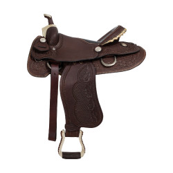 Zadel voor team roping Denver Bruin