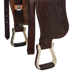 Zadel voor team roping Denver Bruin