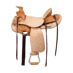 Zadel Denver Wade Running Natuurlijk Bruin