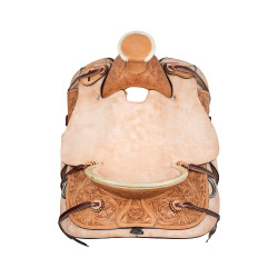 Zadel Denver Wade Running Natuurlijk Bruin