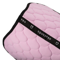 Tapis de saut en tissu technique matelassé Equestro Beige
