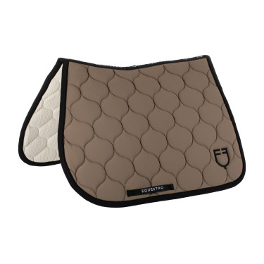 Gevoerde springmat van technisch textiel Equestro Walnoot Bruin Gevoerde springmat van technisch textiel Equestro Walnoot Bruin