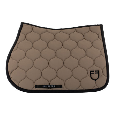 Gevoerde springmat van technisch textiel Equestro Walnoot Bruin Gevoerde springmat van technisch textiel Equestro Walnoot Bruin
