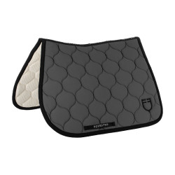 Gevoerde springmat van technisch textiel Equestro Asfalt Grijs Gevoerde springmat van technisch textiel Equestro Asfalt Grijs