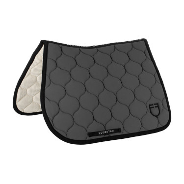 Gevoerde springmat van technisch textiel Equestro Asfalt Grijs Gevoerde springmat van technisch textiel Equestro Asfalt Grijs