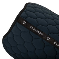 Tapis de saut en tissu technique matelassé Equestro Beige
