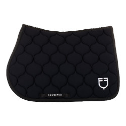 Gevoerde springmat van technisch textiel Equestro Zwart Gevoerde springmat van technisch textiel Equestro Zwart