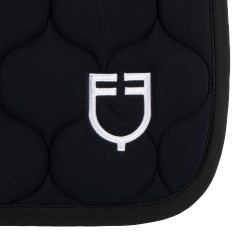 Gevoerde springmat van technisch textiel Equestro Zwart Gevoerde springmat van technisch textiel Equestro Zwart