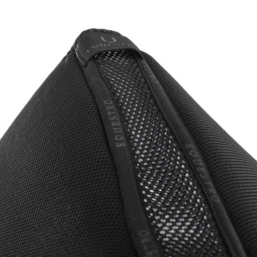 Engelse zadeldeken Equestro Zwart