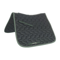 Dressuurzadeldek Derby Groen / multikleur / groen Dressuurzadeldek Derby Groen / multikleur / groen