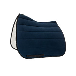 Zadeldek DS CW-CS gewatteerd louvre en bamboe Acavallo Blauw