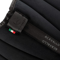 Zadeldek DS CW-CS gewatteerd louvre en bamboe Acavallo Zwart Zadeldek DS CW-CS gewatteerd louvre en bamboe Acavallo Zwart