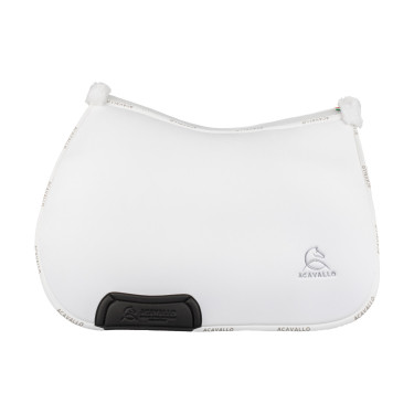 Zadeldoek JS CW-3DS louvre gevormd binnenkant van imitatie-wol Acavallo Zadeldoek JS CW-3DS louvre gevormd binnenkant van imitatie-wol Acavallo