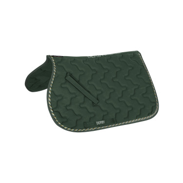 Zadeldek pony Derby Groen / multikleur / groen