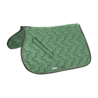 Zadeldek pony Derby Lichtgroen / multikleur / groen