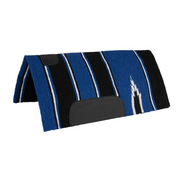 Navajo-deken met leren patch LTA Motieven