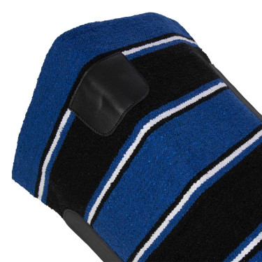 Navajo-deken met leren patch LTA Motieven