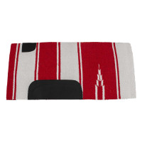 Navajo-deken met leren patch LTA Motieven Navajo-deken met leren patch LTA Motieven