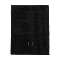 Unisex wollen halswarmer Equestro Zwart