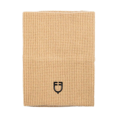 Unisex wollen halswarmer Equestro Kameel