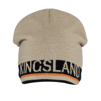 Gebreide unisex muts Kingsland KLVale Beige klinker